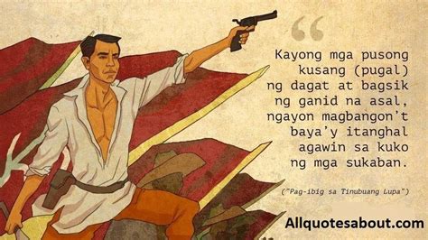slogan para sa bayan|12 Best Andres Bonifacio Quotes of All Time .